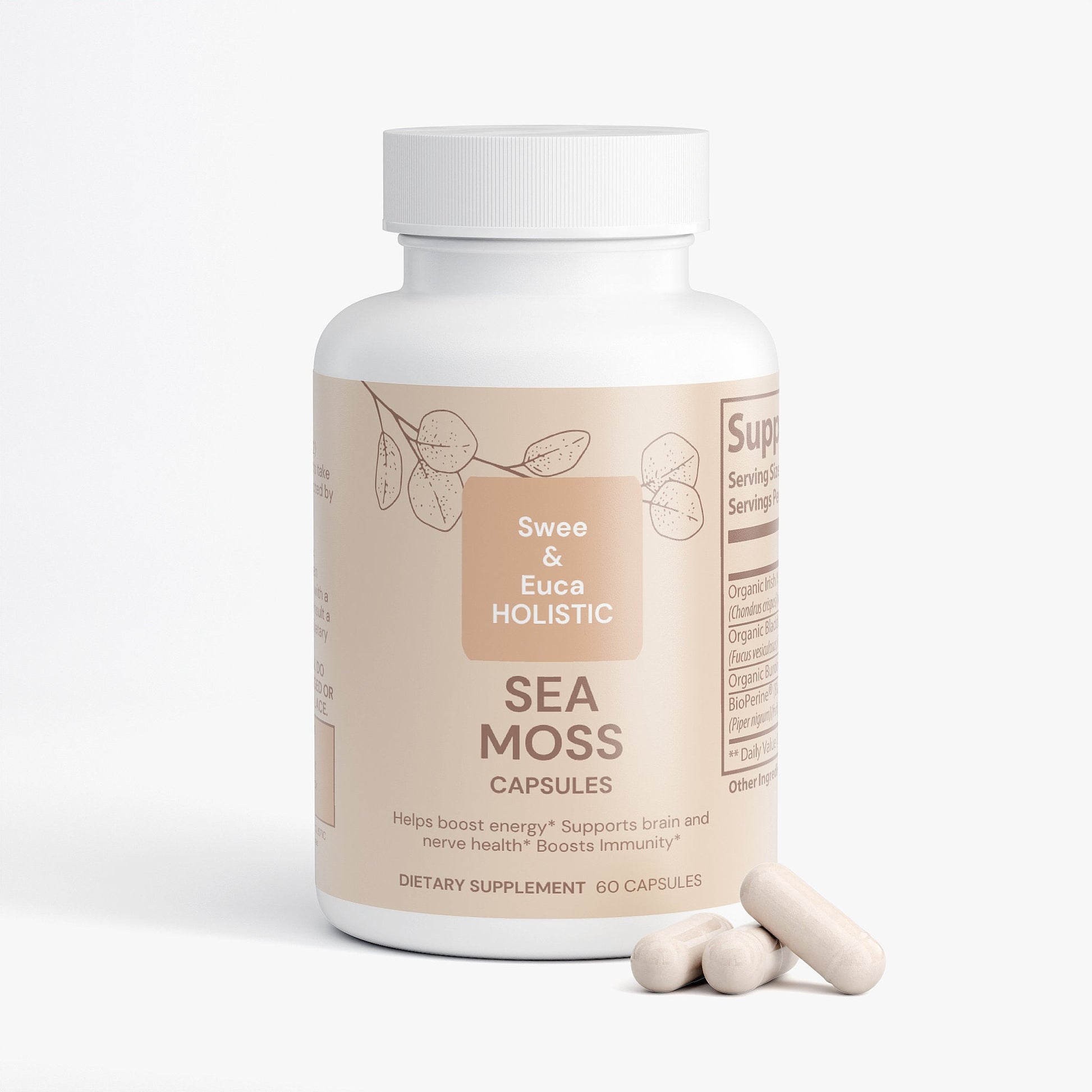 Swee + Euca HOLISTIC Sea Moss capsules Swee + Euca HOLISTIC