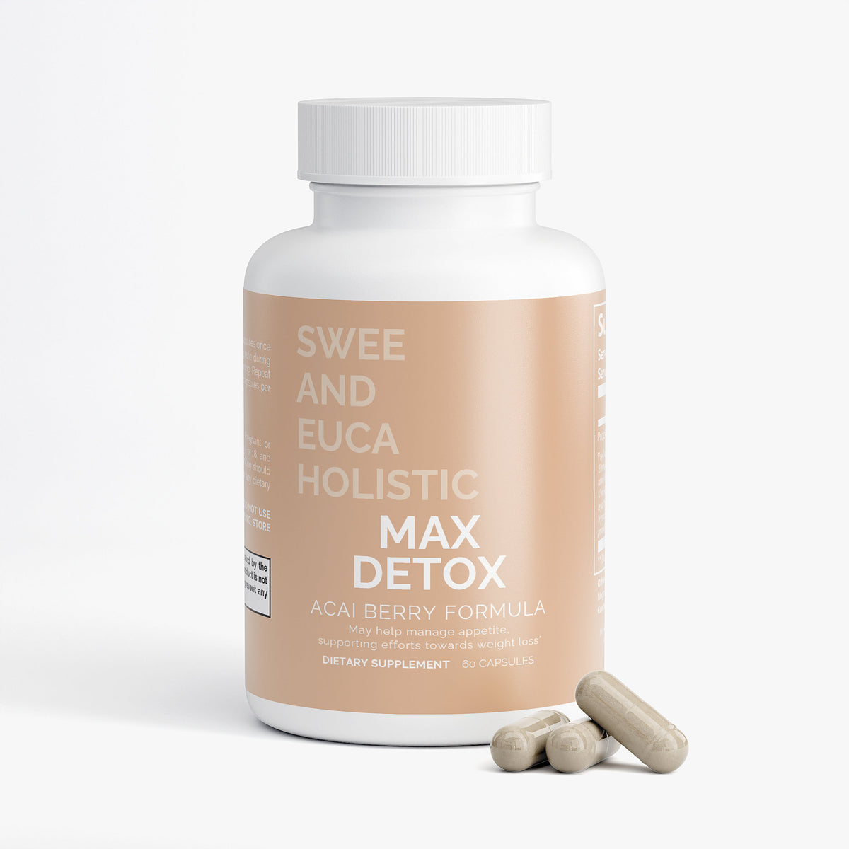 Swee + Euca HOLISTIC Max Detox with Acai Berry Complex