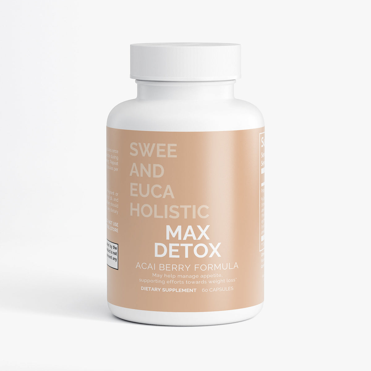 Swee + Euca HOLISTIC Max Detox with Acai Berry Complex