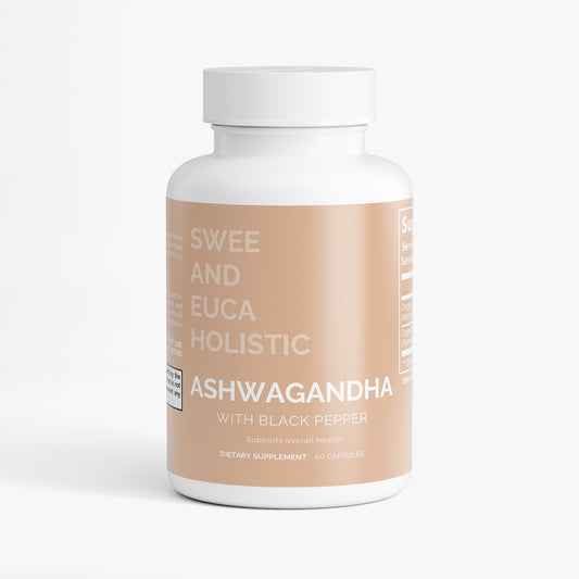 Swee + Euca HOLISTIC Ashwagandha Supplement with Black Pepper